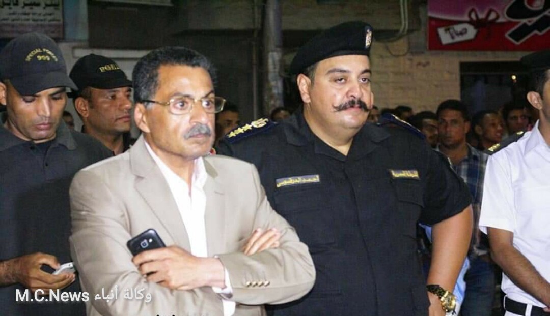 مدير الأمن أثناء قيادة حملة أمنية