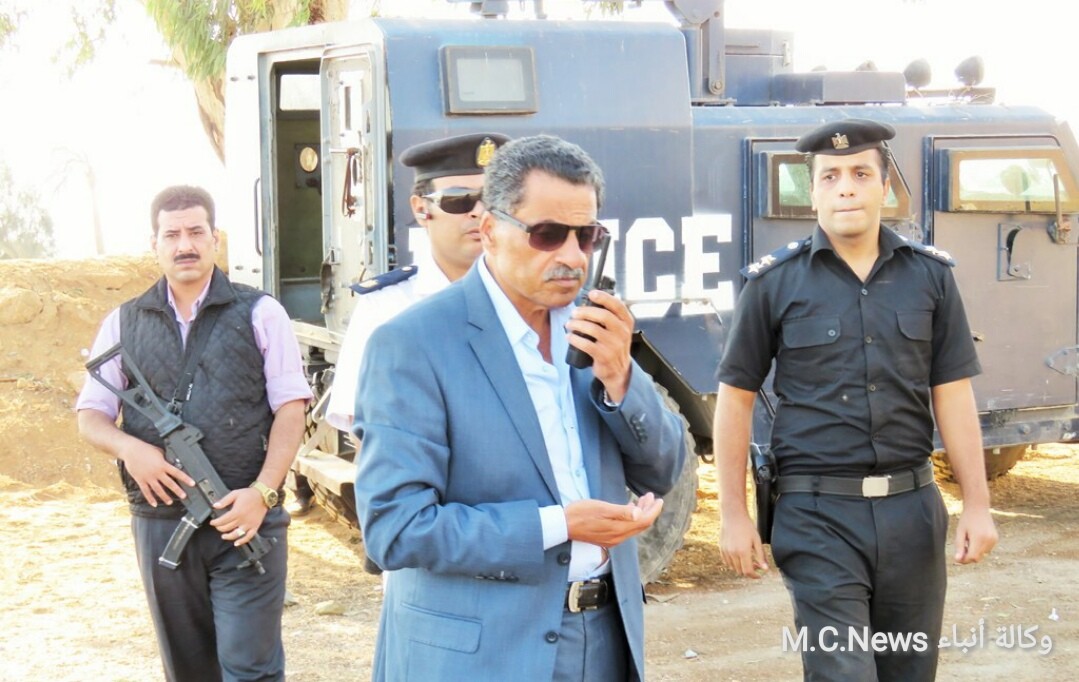 مدير الأمن أثناء قيادة حملة أمنية