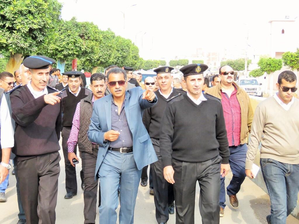 مدير الأمن أثناء قيادة حملة أمنية