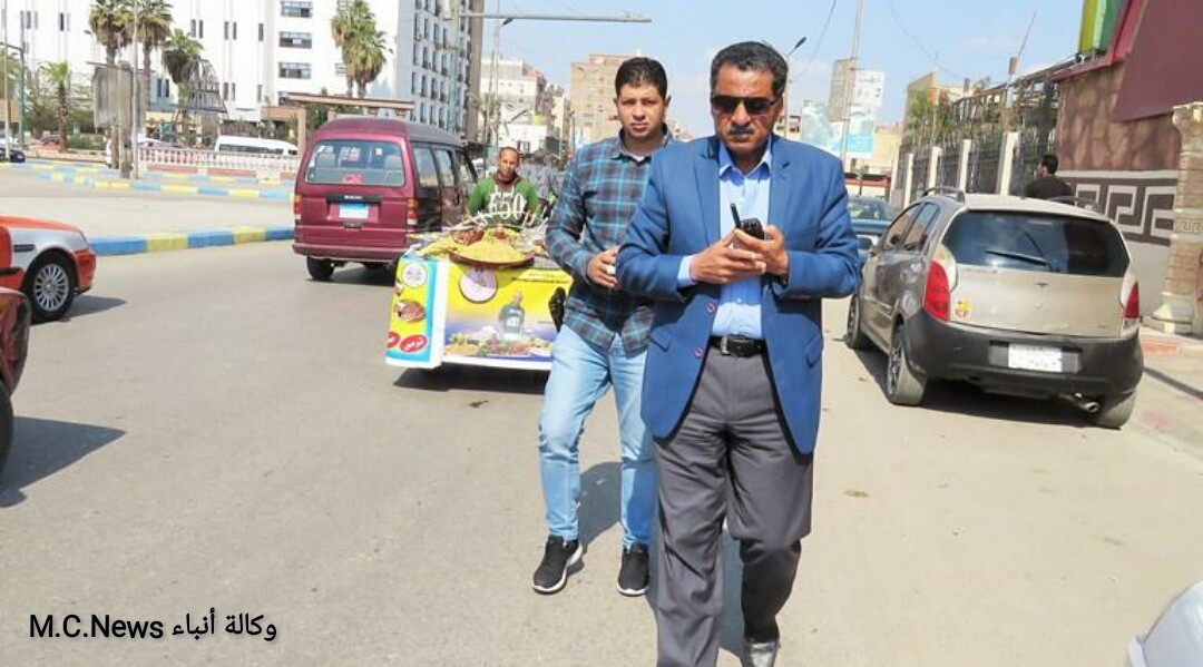 مدير أمن الإسماعيلية بجولة تفقدية بالشارع التجارى