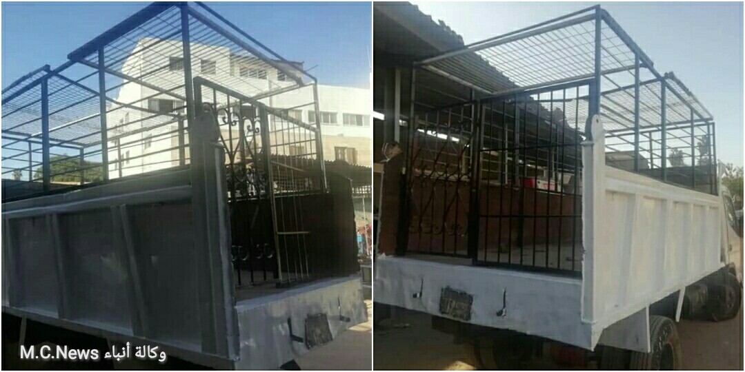السيارات التي جهزها حي السيدة زينب للقضاء علي الكلاب المسالمة