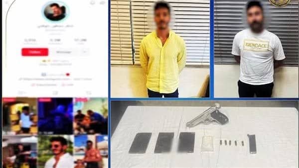 التيك توكر شاكر محظور عقب القبض عليه مع مساعدة