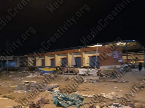 اخلاء سوق الجمعة بالإسماعيلية