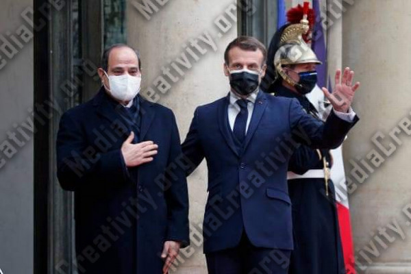 السيسي يشكر ماكرون